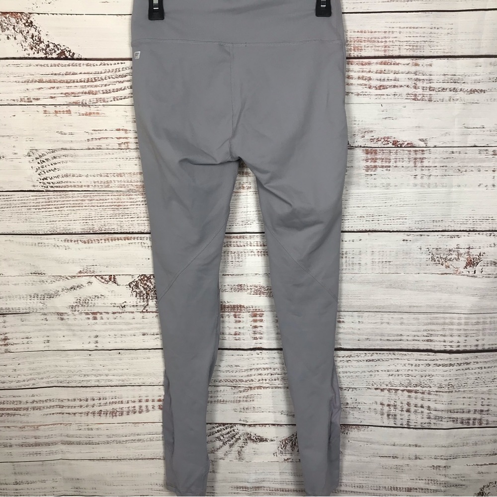 Fabletics Gray Mesh Detail Full Length Size Mediu… - image 2